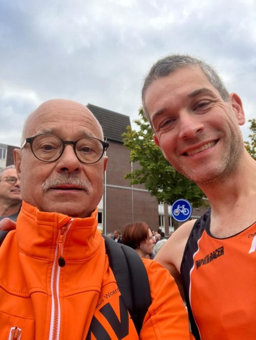 Trainer Hans en Johan